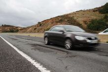 Piso da A22 degradado