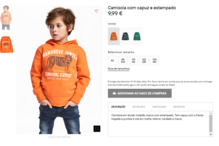 Camisola da H&M com a palavra 