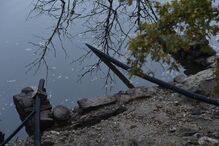 Barragem de Fagilde, no início de novembro de 2017