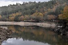 Barragem de Fagilde, no início de novembro de 2017