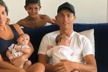 Cristiano Ronaldo e família