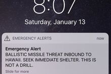  Mensagem de míssil a caminho enviada a residentes no Havai