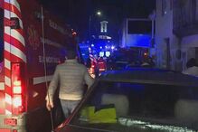 Explosão seguida de incêndio em Tondela