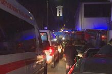 Explosão seguida de incêndio em Tondela