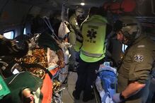 Força Aérea transporta feridos do incêndio em Tondela