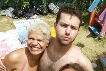 Guilherme Grosso com Jordana