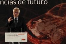 António Costa discursa durante apresentação de estudo sobre a indústria automóvel nacional 