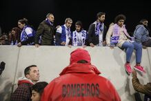 Bancada portista evacuada devido a problemas na estrutura