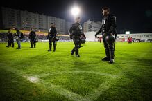 Bancada portista evacuada devido a problemas na estrutura