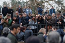 A despedida às vítimas do fogo em Tondela