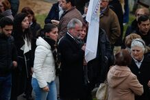 A despedida às vítimas do fogo em Tondela