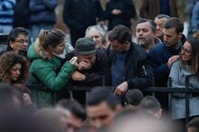 A despedida às vítimas do fogo em Tondela