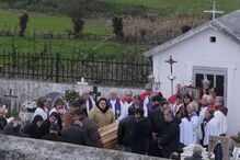 A despedida às vítimas do fogo em Tondela