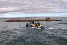 draga, mar, barra, algarve, trabalhadores, Armona, olhão    