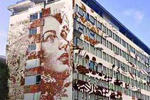 Vhils, Porto, arte, obra, Agostinho Ricca
