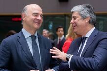 Pierre Moscovici e Mário Centeno