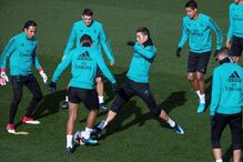 Ronaldo lesionado no treino do Real Madrid