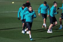 Ronaldo lesionado no treino do Real Madrid