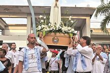 Imagem Peregrina motiva a deslocação de milhares de fiéis às procissões