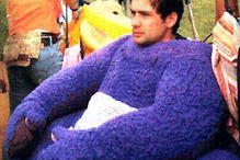 Ator que interpretava Tinky Winky nos 