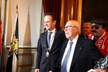 Edmundo Pedro com Fernando Medina