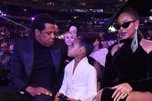 Beyoncé e Jay Z levaram Blue Ivy à cerimónia dos Grammy 2018