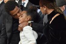 Beyoncé e Jay Z levaram Blue Ivy à cerimónia dos Grammy 2018