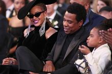 Beyoncé e Jay Z levaram Blue Ivy à cerimónia dos Grammy 2018