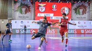 Benfica vence Braga na meia final da Taça de Liga de futsal
