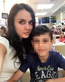 Zhanna foi morta pelo marido, Anatoly, à frente do filho, de apenas 9 anos