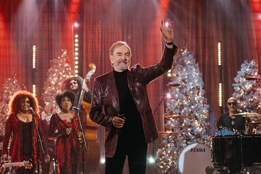 O músico americano Neil Diamond