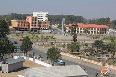 Cidade do Huambo, em Angola