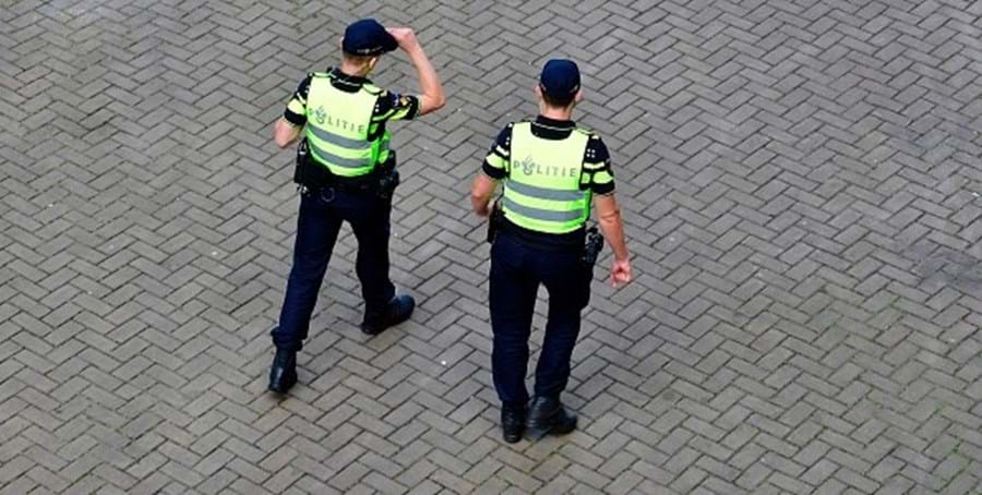 Polícia em Roterdão