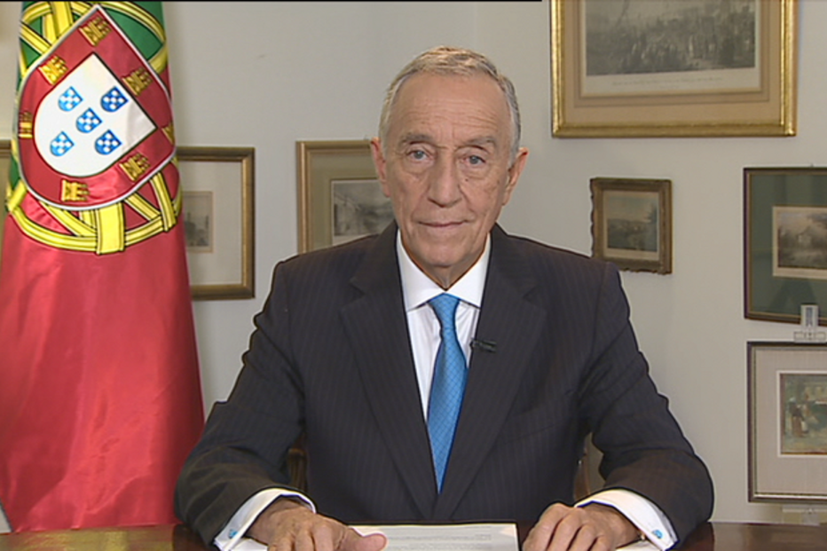 Marcelo Rebelo de Sousa na mensagem de Ano Novo