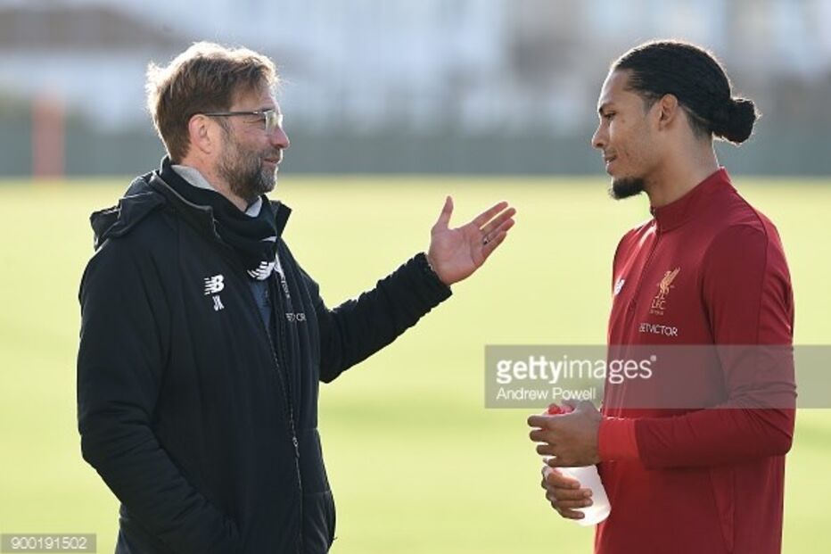 Van Dijk como treinador do Liverpool, Jurgen Klopp
