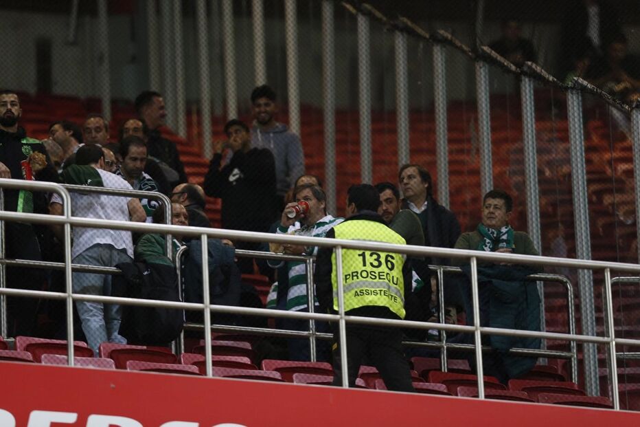 As imagens que marcam o dérbi antes do apito inicial
