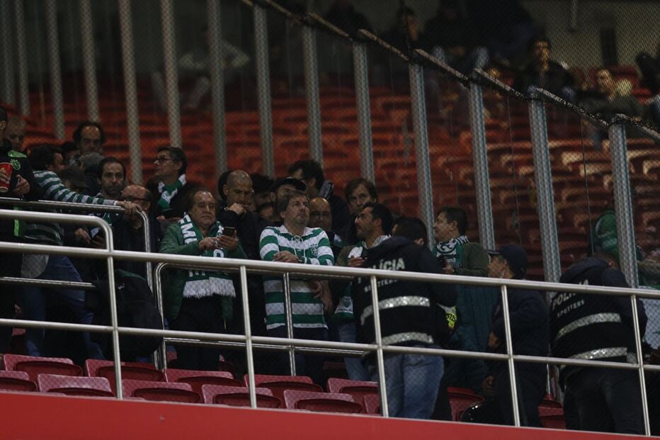 As imagens que marcam o dérbi antes do apito inicial