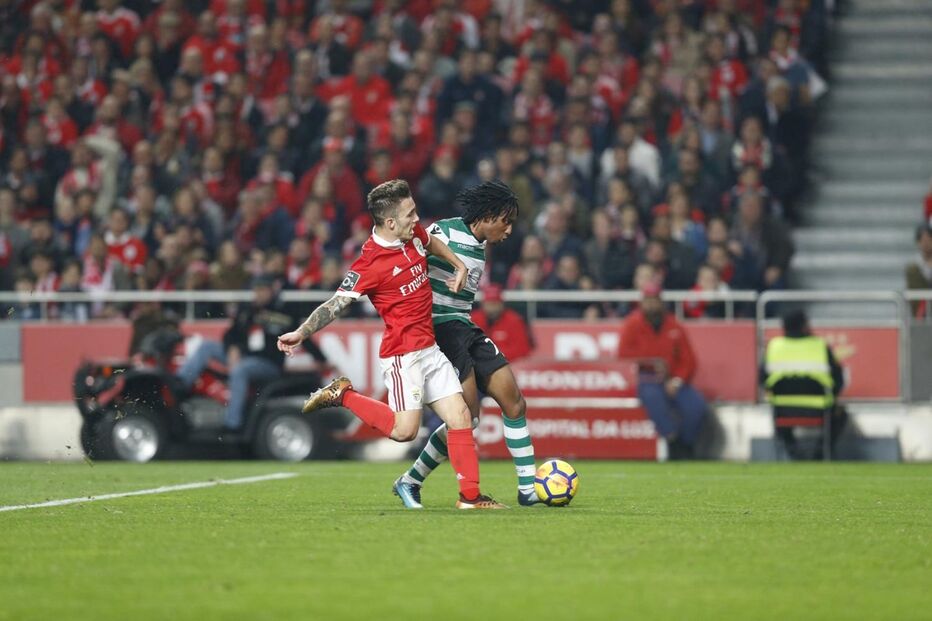 As imagens que marcaram o Benfica-Sporting