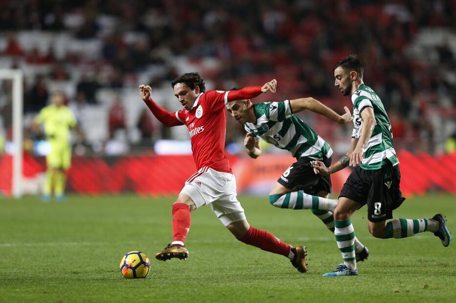 As imagens que marcaram o Benfica-Sporting