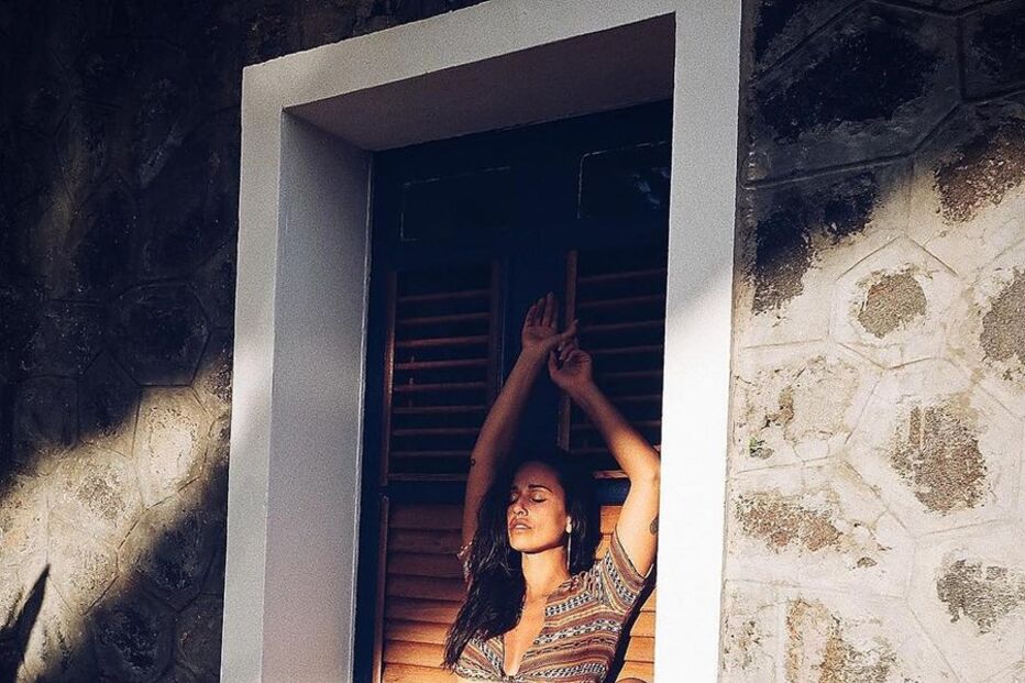 Rita Pereira ousada nas Caraíbas