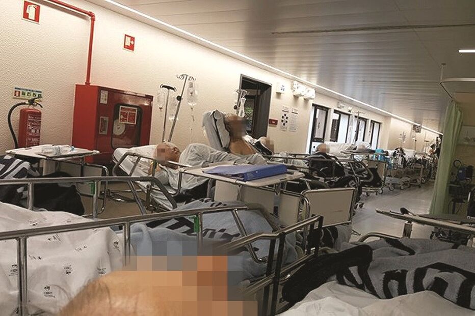 No Barreiro os doentes amontoam-se 