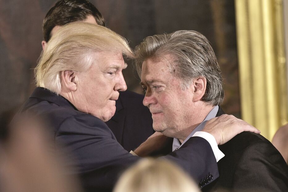 Bannon ajudou Trump a ser eleito e definiu a linha mais conservadora da sua presidência 