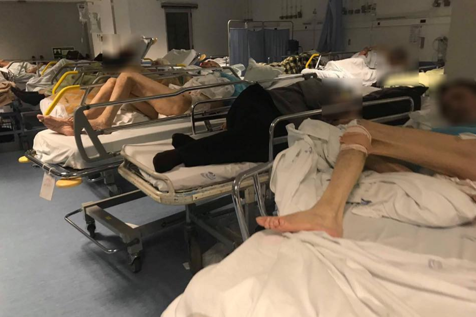 Caos nas urgências em Faro