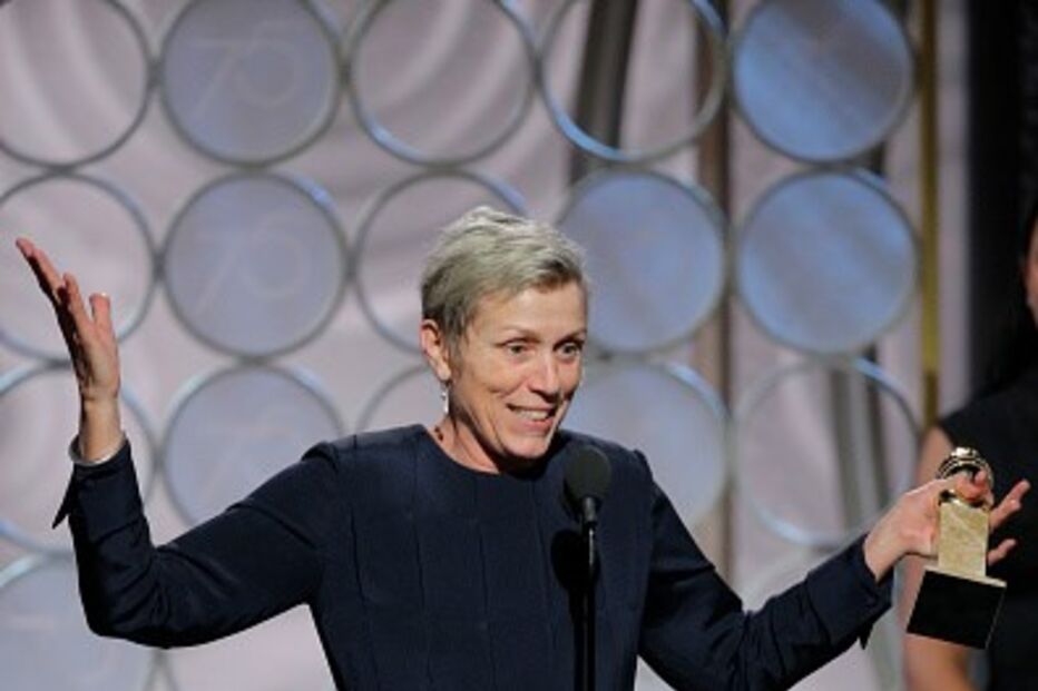 Melhor Atriz (Drama) Frances McDormand, Three Billboards Outside Ebbing, Missouri