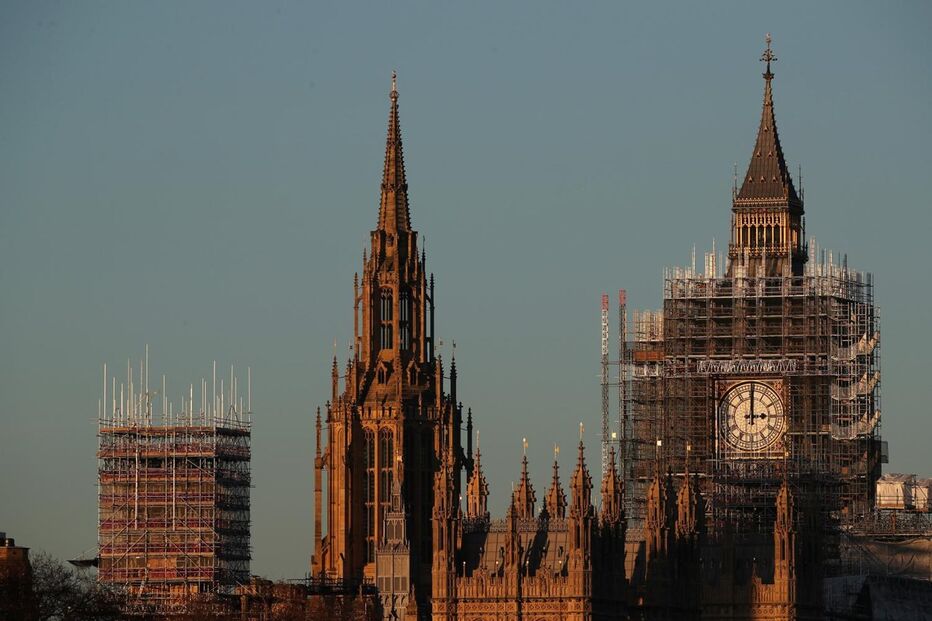 Parlamento britânico, em Londres