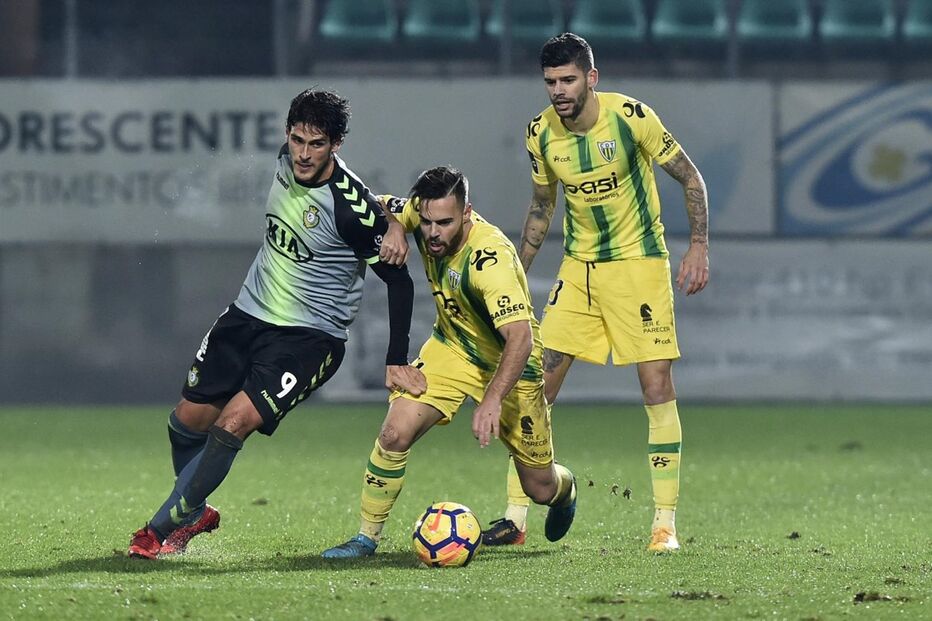 Jogo entre Tondela e Vitória de Setúbal 