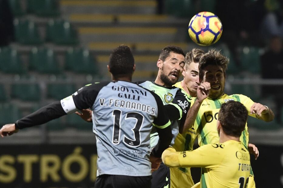 Jogo entre Tondela e Vitória de Setúbal 