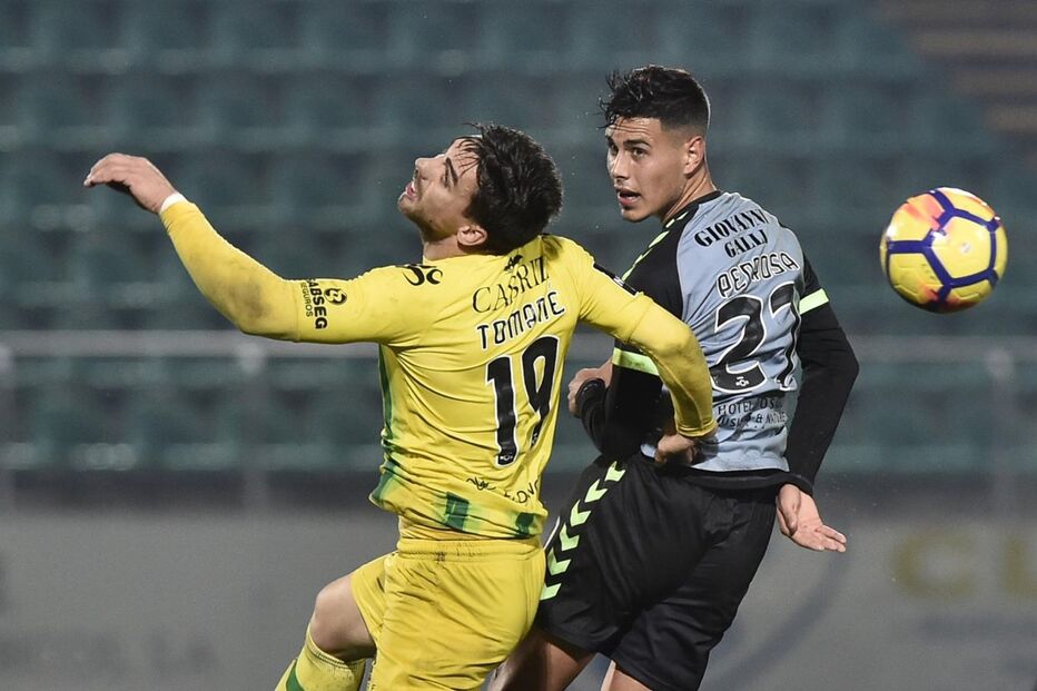 Jogo entre Tondela e Vitória de Setúbal 