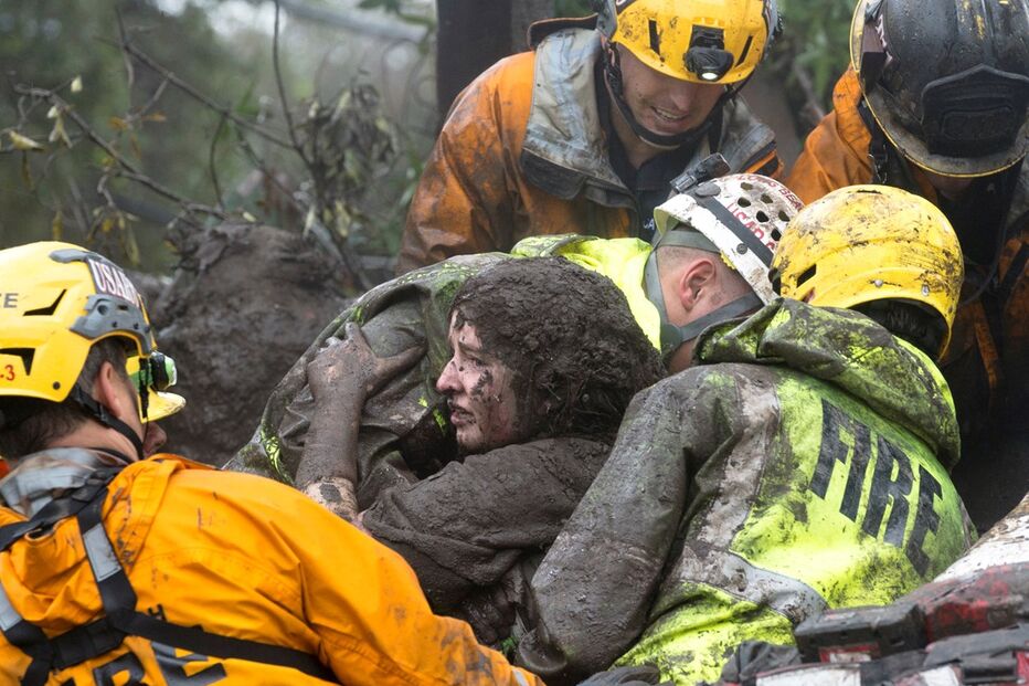 Califórnia foi afetada por forte tempestade