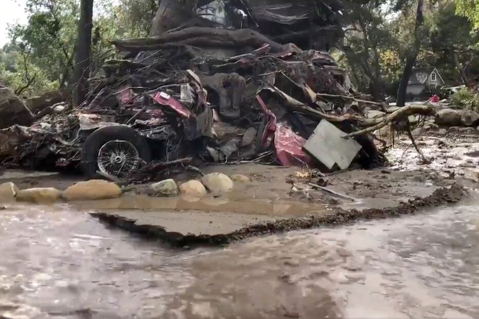 Califórnia foi afetada por forte tempestade